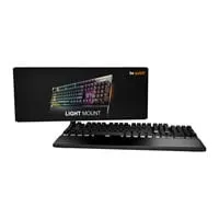 be quiet! Light Mount Mechanical Keyboard, Silent Linear Orange Switches, ISO, NKRO, ARGB, Wired, USB 2.0, PBT