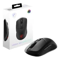 MSI Versa 300 Wireless 8000 DPI Optical Gaming Mouse - Black