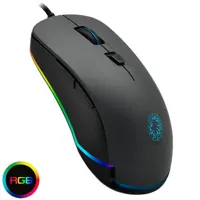 GameMax Strike Pulsing RGB LED Ergonomic Wired USB Gaming Mouse