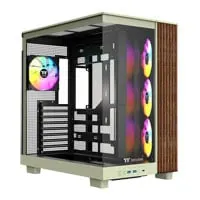 Thermaltake View 380 XL WS ARGB, Matcha Green, Mid Tower, 4x ARGB Fans, Back-Connect, USB 3.2, mITX / mATX / ATX