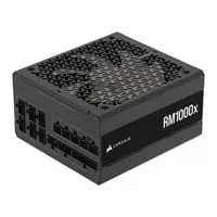 1000W CORSAIR RMx Series RM1000x, Fully Modular, Cybenetics Gold, PCIe 5.1 Single Rail, 83.3A, 140mm Fan, ATX 3.1 PSU