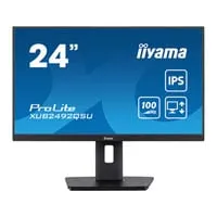 23.8" iiyama ProLite XUB2492QSU-B1 Monitor, IPS, 2560x1440, 0.5ms, 100Hz, 1000:1, 300cd/m², HDMI/DP/USB