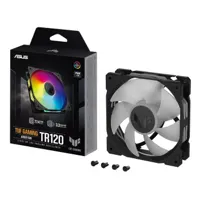 Asus TUF Gaming TR120 ARGB 120mm PWM Case Fan Black - 1-Pack