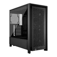 CORSAIR FRAME 4000D RS, Black, RGB Mid Tower, Tempered Glass, Reverse Connection, USB 3.2 Type-C, 3x RS120 Fans