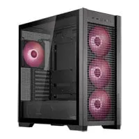 ASUS TUF Gaming GT302 ARGB, Black, Mid Tower Chassis w/ Tempered Glass, USB 3.2 Gen2x2 Type-C, ATX/MicroATX/Mini-ITX