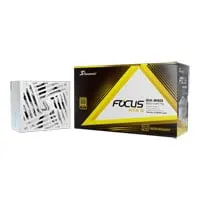 850W Seasonic FOCUS GX, Fully Modular, PCIe 5.1, 80 PLUS Gold, EPS, Single Rail, 70A, 135mm Fan, PSU, White ATX3.1
