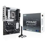 ASUS PRIME B860-PLUS WIFI, Intel B860, LGA1851, DDR5, PCIe 5.0, 2x M.2, 2.5GbE, ax WiFi 6E/BT, USB 20Gbps Type-C, ATX