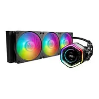 Cooler Master MasterLiquid 360 Ion AIO Cooler, 3x120mm ARGB PWM Fans, Copper Heatsink, Aluminium Radiator, Intel/AMD