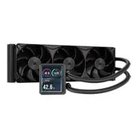 CORSAIR NAUTILUS II 360 RS LCD AIO CPU Cooler, Black, RS360 II Unified Frame Fan, 3.5" IPS LCD Display, Intel/AMD