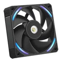 120mm NZXT F120X RGB Single-Frame Fan, Black, 3100rpm, 104CFM, 41dB, 8-Pin NZXT Connector
