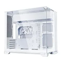 Lian Li O11 Vision-M Chassis, White, Dual Chamber Mid Tower, 1 x 140mm Fans, USB 3.2 / 3.5mm, mATX / mITX