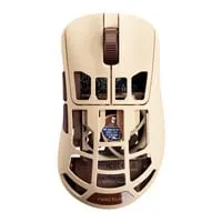 Pulsar Feinmann F01 Noctua Edition Gaming Mouse, Beige, Optical, XS-2 Sensor, 42k DPI, 5 Buttons, 2.4GHz / USB-C