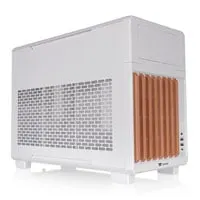Thermaltake TR200 WS Snow Chassis, White, MicroATX Tower, 1 x 120mm Fans, USB-C / USB 3.0, mATX / mITX