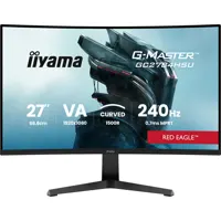 27" iiyama G-Master GC2784HSU-B1 Monitor, VA, 1500R, 1920 x 1080, 240Hz, FreeSync Premium, 0.7ms, HDMI 2.1 / DP 1.4