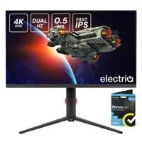 electriQ 27" Fast IPS Dual Mode 4K UHD 160Hz Full HD 320Hz 0.5ms Gaming Monitor