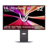 32” LG UltraGear GX8 Gaming Monitor, OLED, 3840 x 2560, 240Hz / 480Hz, Dual Mode, 0.03ms, HDMI 2.1 / DP 2.1 / USB-C