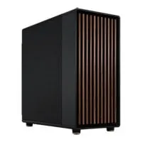 Fractal North XL Charcoal Wood Mid Tower Chassis, Mesh Side Panel, 3x 140mm Fans, mITX/mATX/ATX/E-ATX