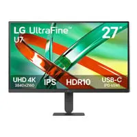 27" LG UltraFine 27U730B-B Monitor, IPS, 3840 x 2160, 60Hz, 5ms, HDR10, HDMI 2.0 / DP 1.4