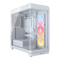 CORSAIR Frame 4500X RS-R ARGB, White Mid Tower, TG, Reverse Connection, 3x RS120R Fans, USB 3.2 Type-C