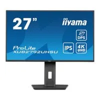 27" iiyama ProLite XUB2792UHSU-B6 Monitor, IPS, 3840x2160, 4ms, 60Hz, 1300:1, 350cd/m², HDMI / DP / USB