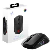 MSI Versa 300 Elite 26000 DPI Wireless Optical Gaming Mouse - Black