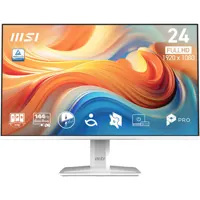 24" MSI PRO MP243W E14 Monitor, IPS, 1920x1080, 144Hz, Adaptive Sync, 1ms, HD Ready, HDMI 1.4b / DP 1.2a